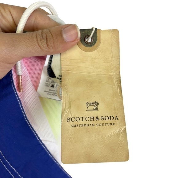 Scotch &‎ Soda Swim Trunks Colorblock Shorts - Picture 6 of 7